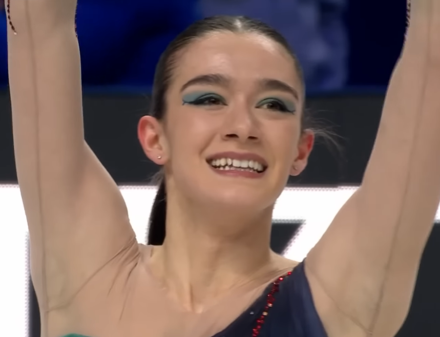 Lara Naki Gutmann, patineuse artistique italienne